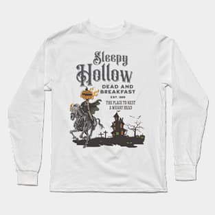 Sleepy hollow Retro Spooky Season PNG, Spooky Season Png, Halloween Png, Groovy Halloween png, Spooky Season Distressed, Spooky png, Retro png, Png File Long Sleeve T-Shirt